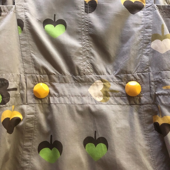 Marc by Marc Jacobs Y2K Heart Leaves Pinafore Dress. - Picture 6 of 8